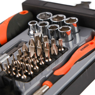 سر پیچ گوشتی کندو (Kendo) مدل 21222 مجموعه 42 عددی