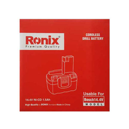 باتری نیکل کادمیوم 14.4 ولت رونیکس (Ronix) طرح بوش مدل 606-14