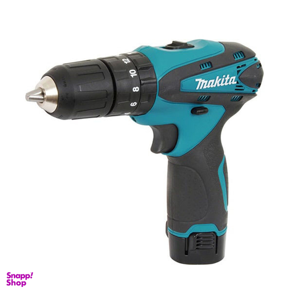 دریل شارژی چکشی ماکیتا (Makita) مدل HP330DWLE باتری لیتیوم 10.8 ولت