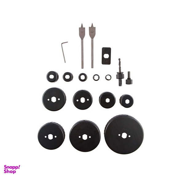 مته گرد بر و برگی چوب موتا (Moota) مدل SET-18 مجموعه 18 عددی