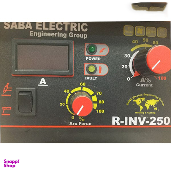 اینورتر جوشکاری 250 آمپر صبا الکتریک (Saba Electric) مدل R INV 250 V
