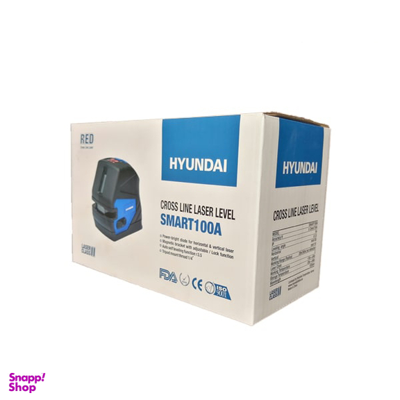تراز لیزری دو خط هیوندای (Hyundai) مدل SMART-100A