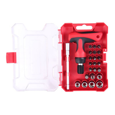 جعبه بکس 1.4 اینچ رونیکس (Ronix) مدل RH-2715 مجموعه 24 عددی