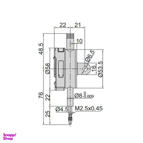 ساعت اندیکاتور دیجیتال اینسایز (Insize) مدل 101-2112