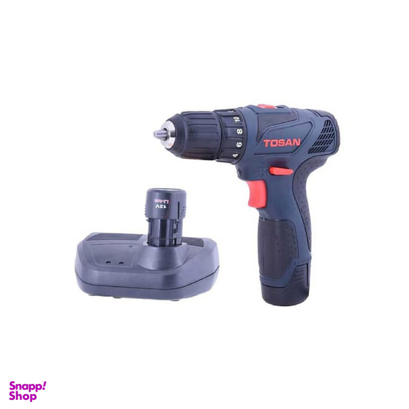دریل شارژی توسن (Tosan) مدل 9012SCX باتری لیتیوم 12 ولت