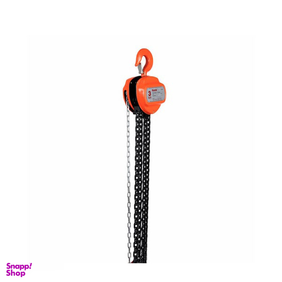 جرثقیل زنجیری رونیکس (Ronix) مدل RH-4105 وزن 3 تن