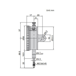 ساعت اندیکاتور اینسایز (Insize) مدل 10-2301