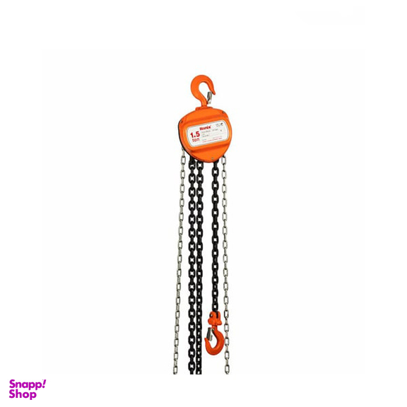 جرثقیل زنجیری رونیکس (Ronix) مدل RH-4103 وزن 1.5 تن