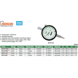 ساعت اندیکاتور اینسایز (Insize) مدل 1-2313