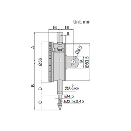 ساعت اندیکاتور اینسایز (Insize) مدل 1-2313