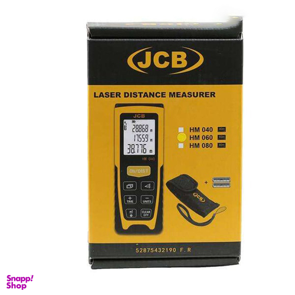 متر لیزری جی سی بی (JCB) مدل HM060 سایز 60 متر