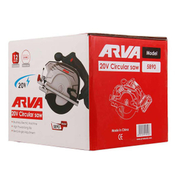 اره گرد بر شارژی براشلس 180 میلی متر آروا (Arva) مدل 5890