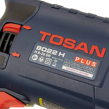 دریل بتن کن پلاس توسن (Tosan) مدل 8022H