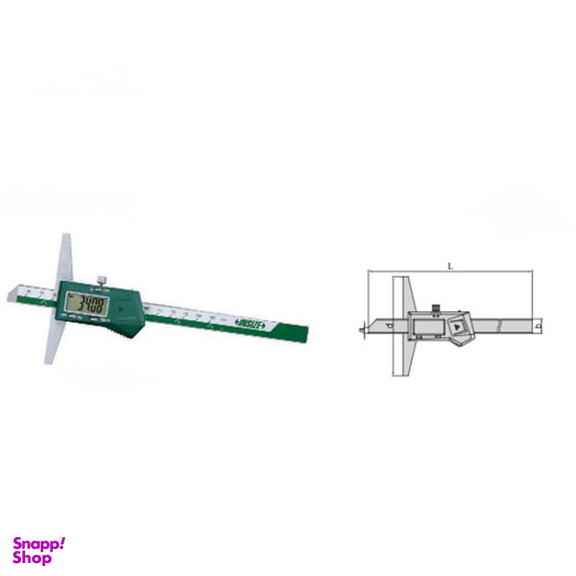 کولیس عمق سنج دیجیتال 500 میلی متر اینسایز (Insize) مدل 500-1141