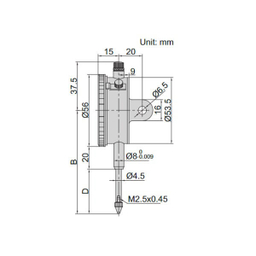 ساعت اندیکاتور اینسایز (Insize) مدل 30-2310