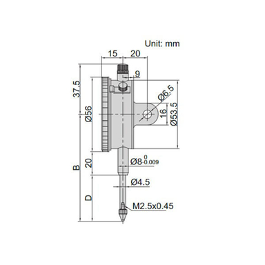 ساعت اندیکاتور اینسایز (Insize) مدل 30-2310