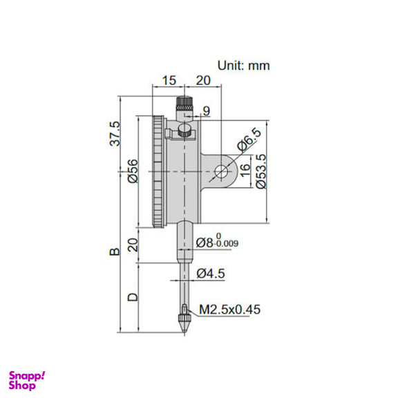 ساعت اندیکاتور اینسایز (Insize) مدل 30-2310