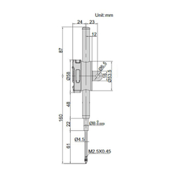 ساعت اندیکاتور دیجیتال اینسایز (Insize) مدل 25-2112