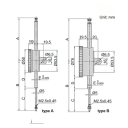 ساعت اندیکاتور اینسایز (Insize) مدل 100D-2309