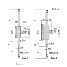 ساعت اندیکاتور اینسایز (Insize) مدل 50-2309