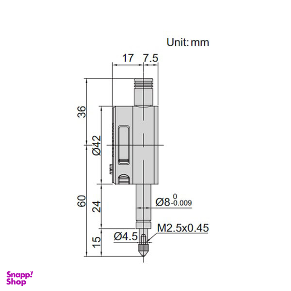 ساعت اندیکاتور دیجیتال اینسایز (Insize) مدل 2114-5F