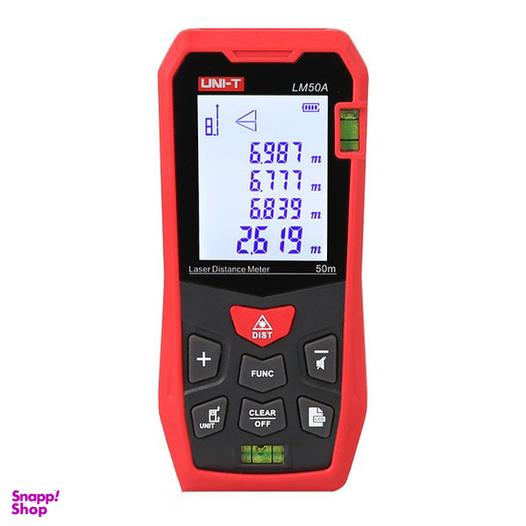متر لیزری یونیتی (UNIT) مدل LM50A سایز 50 متر