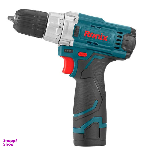 دریل شارژی رونیکس (Ronix) مدل 8613 باتری لیتیوم 12 ولت