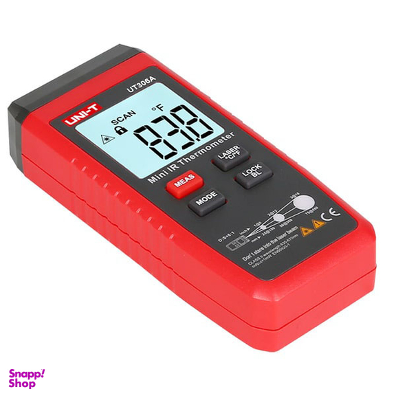 مینی ترمومتر لیزری 300 درجه یونیتی (UNIT) مدل UT306A