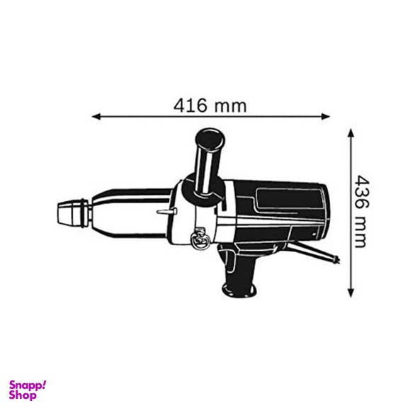 بکس برقی 3.4 اینچ بوش (Bosch) مدل GDS 24