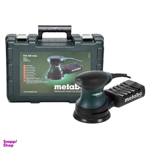 سنباده لرزان گرد 125 میلی متر متابو (Metabo) مدل FSX 200 INTEC