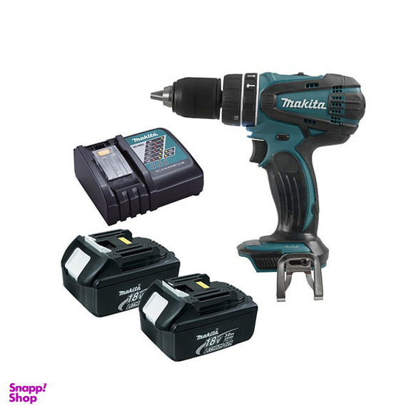 دریل شارژی چکشی ماکیتا (Makita) مدل DHP456RFE باتری لیتیوم 18 ولت