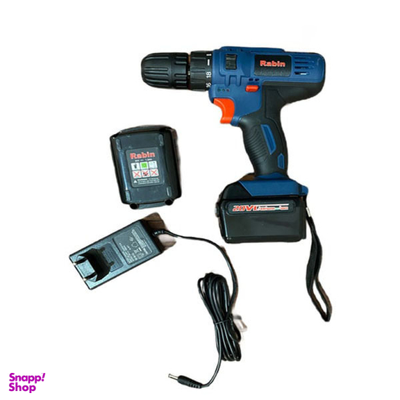 دریل شارژی رابین (Rabin) مدل R8520 باتری لیتیوم 20 ولت