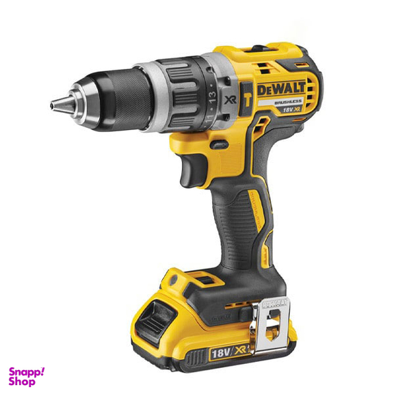 دریل شارژی چکشی براشلس دیوالت (Dewalt) مدل DCD796D2 باتری لیتیوم 18 ولت