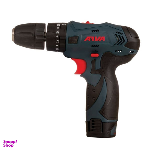 دریل شارژی چکشی آروا (Arva) مدل 5851 باتری لیتیوم 12 ولت
