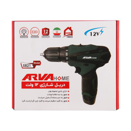 دریل شارژی آروا (Arva) مدل 5821 باتری لیتیوم 12 ولت