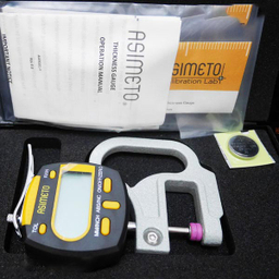 ضخامت سنج دیجیتال آسیمتو (Asimeto) مدل 3-01-495 دامنه اندازه گیری 10 - 0 میلی متر