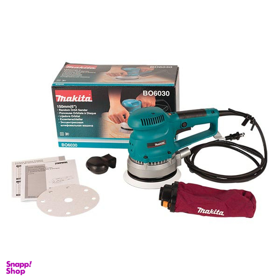 سنباده لرزان گرد 150 میلی متر ماکیتا (Makita) مدل BO6030