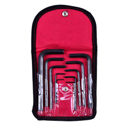 آچار آلن شش گوش کوتاه توسن (Tosan) مدل T726-B1510 مجموعه 10 عددی