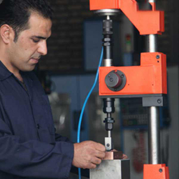 پرس مارک زنی ضربه ای پنوماتیک ایران پتک (Iranpotk) مدل ZB-2035