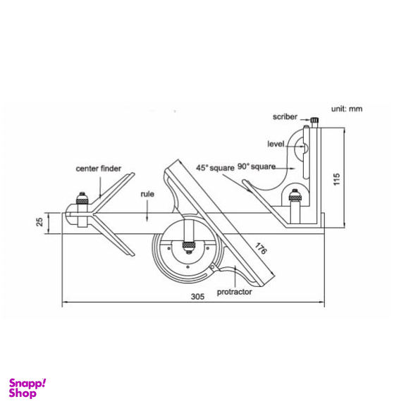 گونیا مرکب آکاد (Accud) مدل 02-180-817