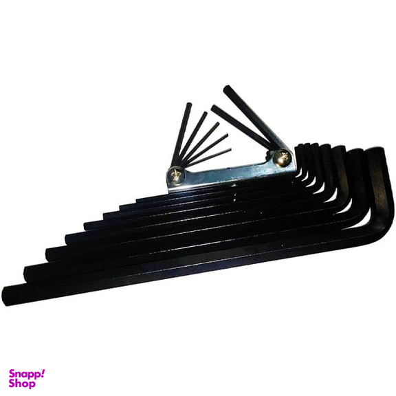 آچار آلن شش گوش فوق بلند اینچی ایت (Eight) مدل 014-2 مجموعه 15 عددی