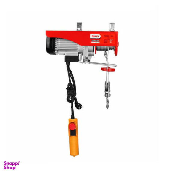 جرثقیل سقفی برقی رونیکس (Ronix) مدل RH-4133 وزن 500 کیلوگرم سایز 18 متر