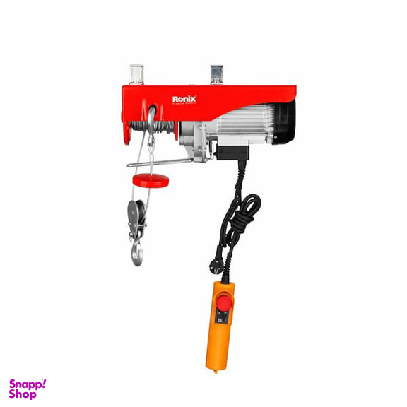 جرثقیل سقفی برقی رونیکس (Ronix) مدل RH-4133 وزن 500 کیلوگرم سایز 18 متر