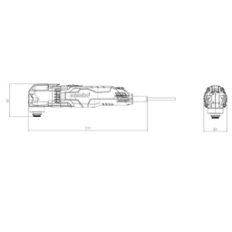 فرز برش همه کاره متابو (Metabo) مدل MT 400 Q SET به همراه ست برش