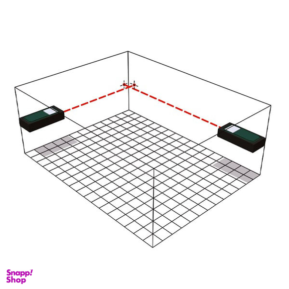 متر لیزری متابو (Metabo) مدل LD 60 سایز 60 متر