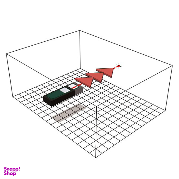 متر لیزری متابو (Metabo) مدل LD 60 سایز 60 متر