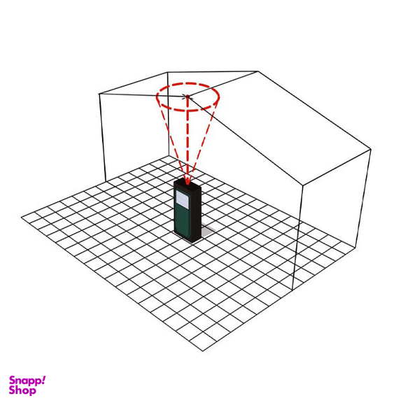 متر لیزری متابو (Metabo) مدل LD 60 سایز 60 متر