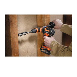 دریل شارژی چکشی براشلس آاگ (AEG) مدل BSB18CBL-202C باتری لیتیوم 18 ولت