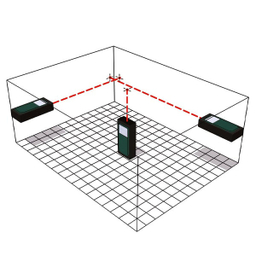 متر لیزری متابو (Metabo) مدل LD 30 سایز 30 متر