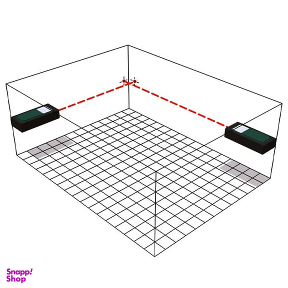 متر لیزری متابو (Metabo) مدل LD 30 سایز 30 متر